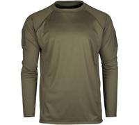 Mil-Tec Manche Longue Chemise Extérieur Séchage Rapide Tactique Hommes Olive