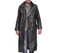 Manteau d'officier en cuir Mil-Tec - Black 54