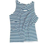 Débardeur / Marcel / Marinière 100% coton rayé bleu et blanc Miltec XXXL