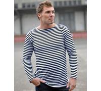 Mil-Tec Marine Summer, pull-over S Bleu Foncé/Blanc Bleu Foncé/Blanc