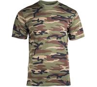 Mil-Tec Military, t-shirt 6XL Woodland Woodland