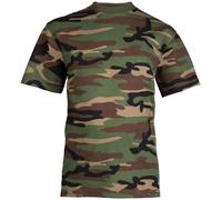 Mil-Tec Military, t-shirt enfants XS Woodland Woodland