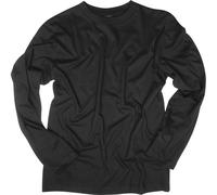 Mil-Tec Military, t-shirt manches longues L Noir Noir