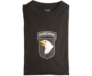 Mil-Tec Miltec 101St Airborne T-Shirt Noir 906