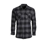 Mil-Tec Miltec Bûcheron Chemise à Manches Longues Noir/Gris 905