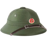 Mil-Tec Miltec Casque Tropical Vietcong avec Insigne Noir OneSize