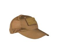 Mil-Tec Casquette Baseball Filet Dark Coyote Noir Universel