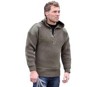 Mil-Tec Miltec Pull-Over Alpin Autrichien Laine Va Olive 052