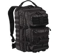 Mil-Tec US Assault Pack L Tactical, sac à dos Noir Noir