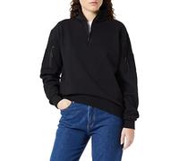 Mil-Tec Miltec Sweatshirt Tactique avec Zip Noir 906