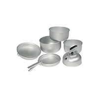 Mil-Tec Mixte - Adulte Koch-Set-14661000 Set de Cuisine Argent Taille Unique