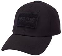 Mil-Tec Mixte Base-ball Softshelle Casquette Newsie, Noir, Taille unique EU