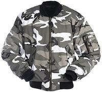 Mil-Tec Mixte Blouson Ma1® T/C Urban Veste, Noir, 902 EU