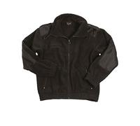 Mil-Tec Mixte Blouson Polaire Noir Veste, Noir, 3XL EU