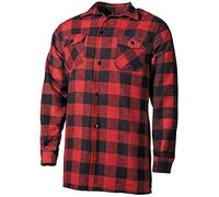 Mil Tec Chemise/veste textile Lumberjack II L Noir/Rouge