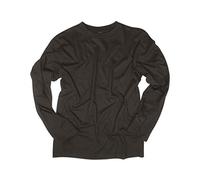 Mil-Tec Mixte Chemise À Manches Longues-11065002 Blouse, Noir, S EU