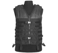 Mil-Tec Molle Gilet multipoches Noir, Taille unique
