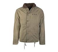 Mil-Tec US Navy Deck N-1, veste en textile 42 Olive Olive