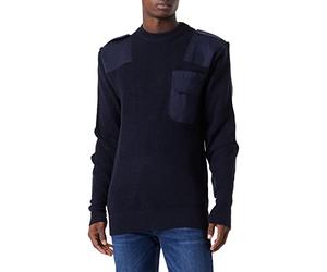 Mil-Tec Mixte Pull-over Bw Acrylique Bleu Foncé Veste, Bleu, 56 EU