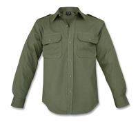 Chemise tactique à manches longues Ripstop Long Sleeve Mil-Tec - Olive XL
