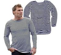 Mil-Tec Marine Summer, pull-over S Bleu Foncé/Blanc Bleu Foncé/Blanc