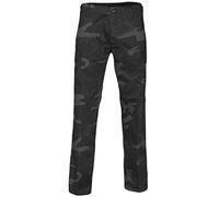 Mil-Tec US BDU Ranger Straight Cut, pantalon cargo XL Black Camo Black Camo
