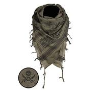 Mil-Tec Shemagh Skull, foulard Olive Olive