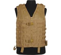 Mil-Tec Molle Carrier, gilet Taille unique Beige (Coyote) Beige (Coyote)