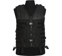 Mil-Tec Mixte Gilet Carrier Molle Noir Veste, Noir, Taille unique EU