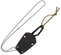 Mil-Tec Neck Knife avec chaîne 18 cm