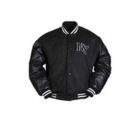 Mil-Tec NY Baseball, veste en textile XL Noir Noir