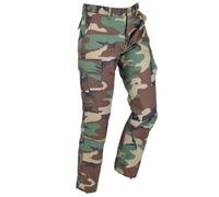 Mil-Tec Pantalon BDU Style Armée Américaine Homme Ripstop Camouflage Woodland