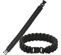 Mil-Tec Paracord Bracelet 15mm Noir