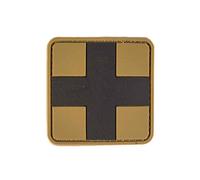 Mil-Tec Patch 3D, Motif premiers secours, PVC, Avec Velcro, Grande taille