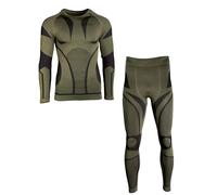 Mil-Tec Performance, sous-vêtements fonctionnels S/M Olive Olive