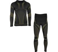 Mil-Tec Performance, sous-vêtements fonctionnels S/M Noir Noir