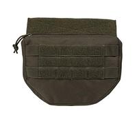 Mil-Tec Pochette Drop Down pour gilet tactique 23 x 4,5 x 16 cm Olive