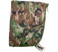 Mil-Tec Poncho Liner, couette couverture Woodland Woodland