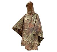 Mil-Tec Poncho Vegetato Kaki pour Homme 210 x 150 cm, Multicolor