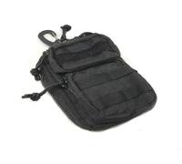 Mil-Tec Porte-clés Assault Pack noir, Noir