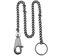 Mil-Tec Chaînette avec mousqueton 40 cm Noir