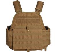 Mil-Tec Plate Carrier, gilet Taille unique Beige (Coyote) Beige (Coyote)
