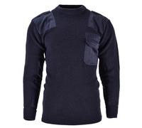 Mil-Tec Pull en laine pour homme Bleu marine, bleu, Taille unique