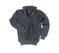 Mil-Tec Pull-Over Troyer Noir Veste Mixte