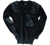 Mil-Tec Pullover-10802002 Pull-Over, Noir, 48 Homme