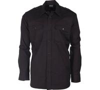 Mil-Tec Ripstop Field, chemise S Noir Noir