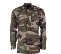 Chemise tactique à manches longues Ripstop Long Sleeve Mil-Tec - Woodland S