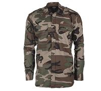 Mil-Tec Ripstop Woodland Blouse Mixte (Lot de 1)