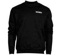 Mil-Tec SECURITY Print Sweatshirt Hommes Sécurité Tactique Police Travail Noir