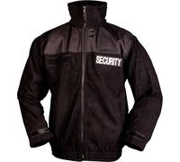 Mil-Tec Security, veste en textile XL Noir Noir